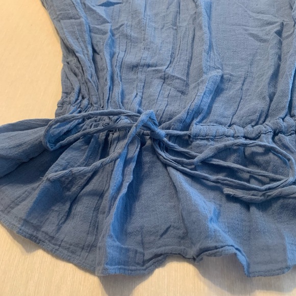 Cotton express M 100% cotton peasant top. NWOT- bundle for discounts! - Picture 4 of 4